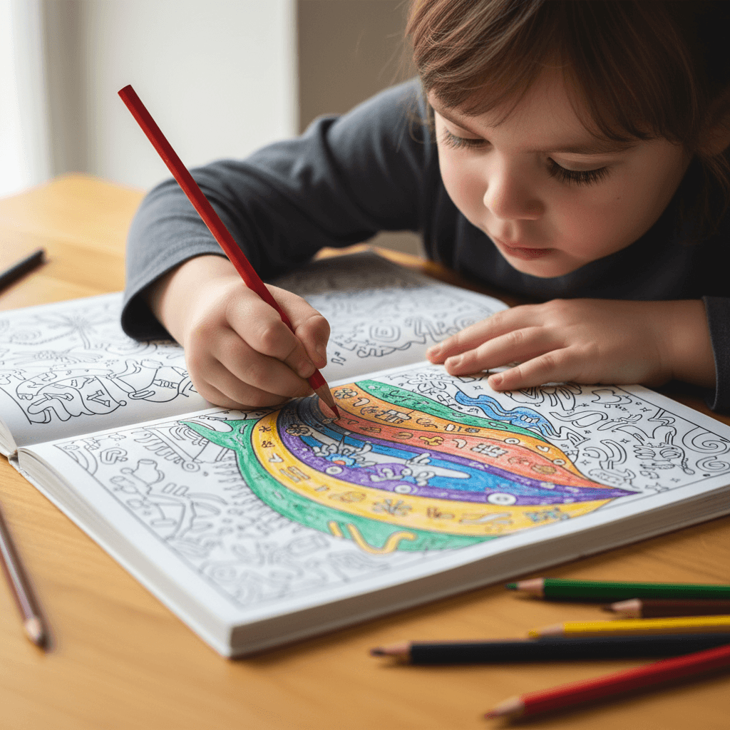 Creative learning through art and coloring